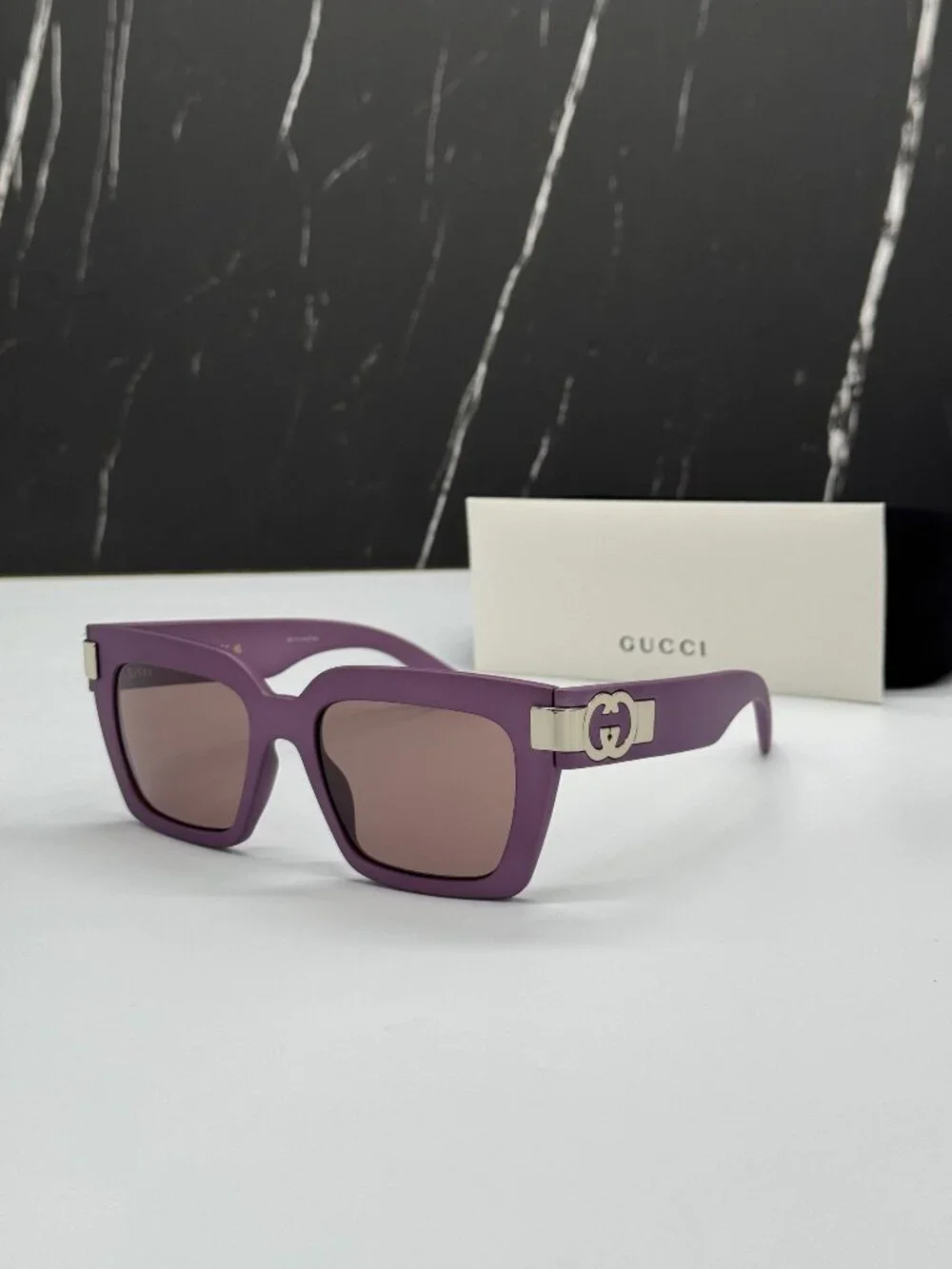 NEW GUCCI GG1689S 004 VIOLET WOMEN SUNGLASSES
